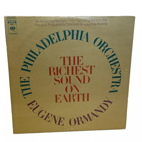 The Richest Sound On Earth (2x Vinyl) Columbia Masterworks MGP 7 VG+ LP Record - Picture 1 of 12